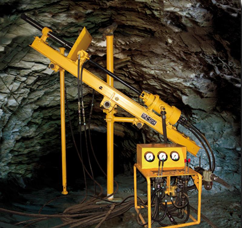 mkqj90/25煤矿井下用架柱式潜孔钻机