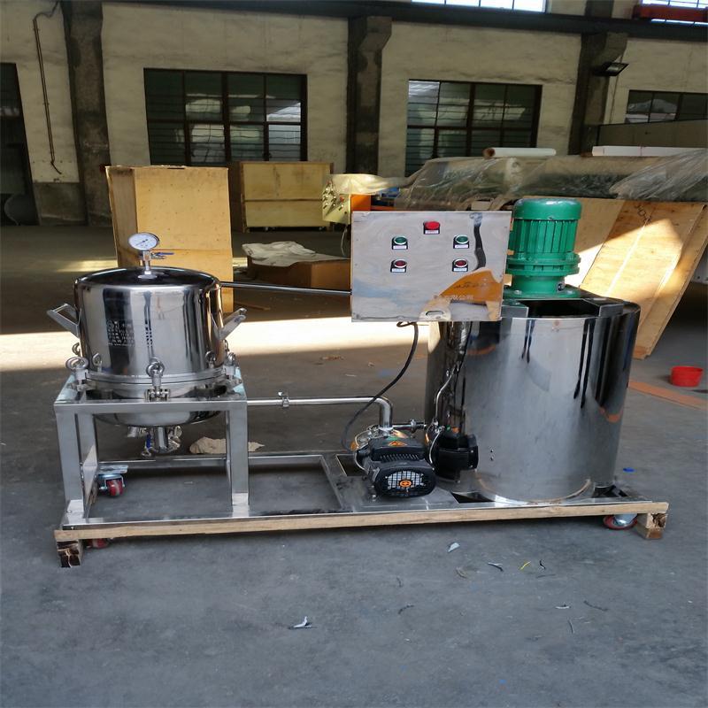 新品白酒专用不锈钢立式硅藻土过滤器上海青上品牌厂家批发,直销