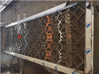 阳江实心板激光中国风隔断实心板雕花不锈钢屏风