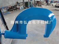 汽车大梁冷铆机由电机控制泵站油缸柱塞实现进退往复运动