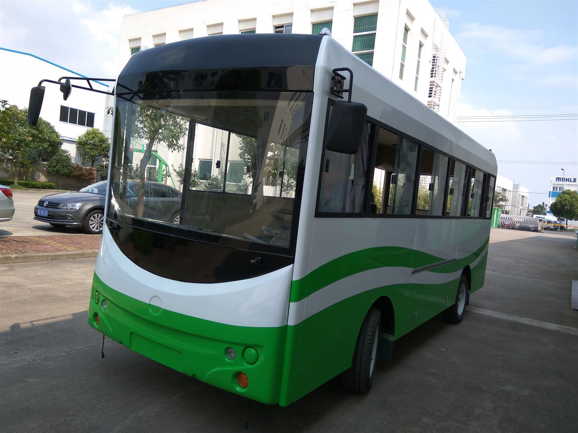 苏州节能低碳环保电动观光车b20 20座电动校巴小巴