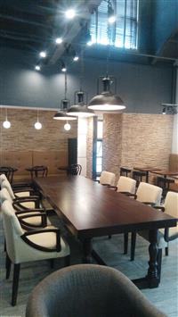 供应咖啡厅实木桌椅 咖啡店沙发椅 咖啡厅实木椅子 餐厅家具生产