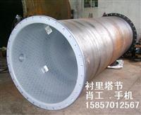 喷涂F40塔器 衬里PO塔节压力容器