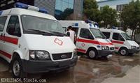 山西大同江铃救护车图片依维柯监护型救护车