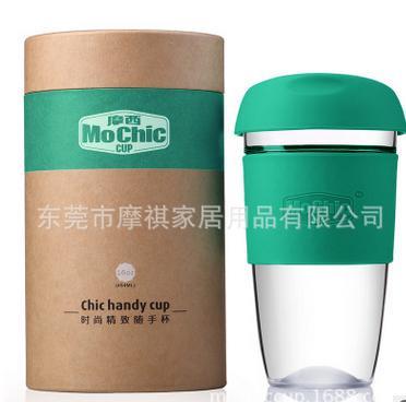 双层玻璃杯厂家 定制耐高温玻璃水杯高硼硅玻璃随手杯杯子