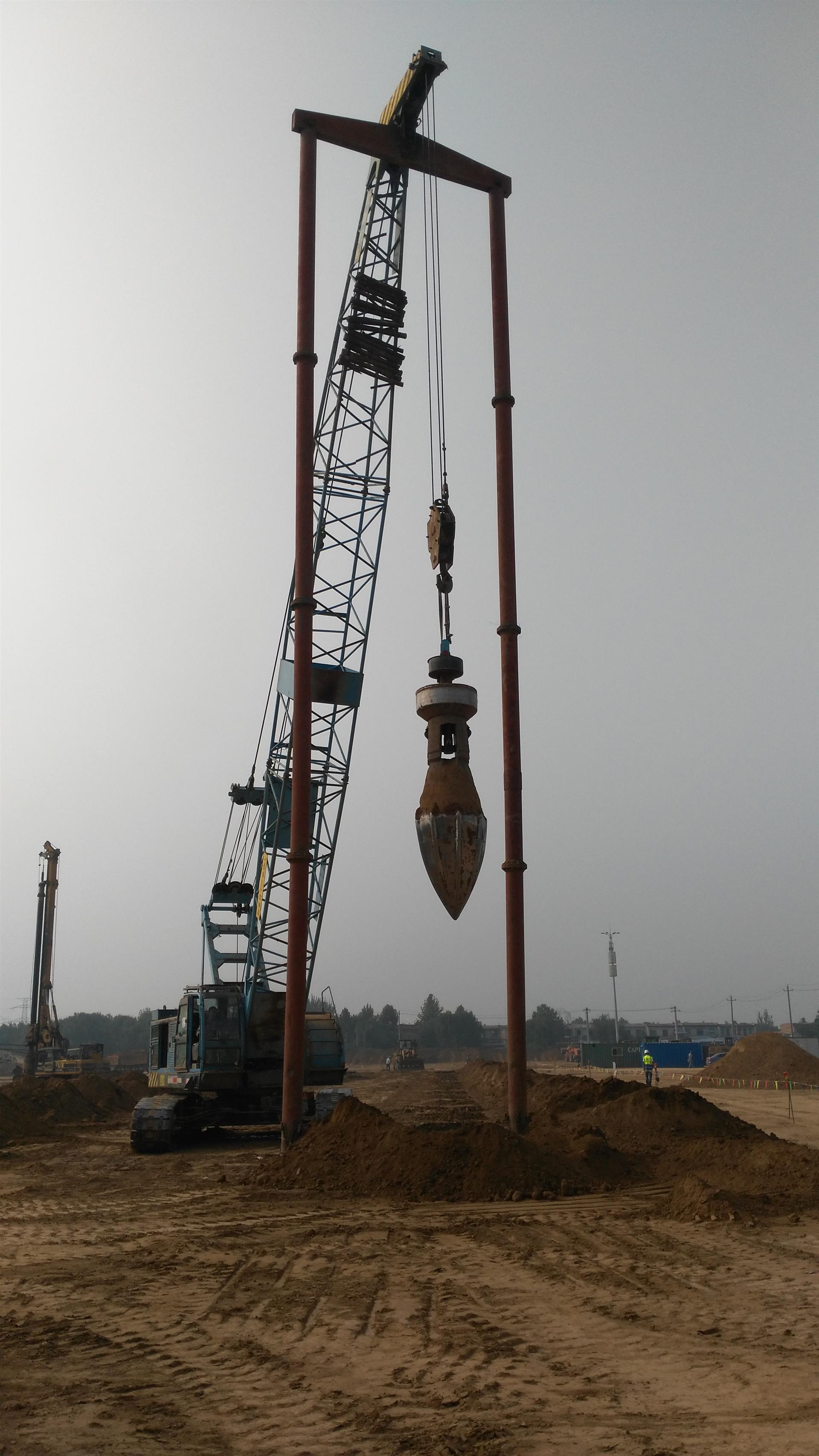 陕西西安市强夯机租赁施工