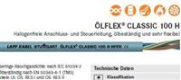 供应LAPP OLFLEX CLASSIC 100 H无卤动力电缆