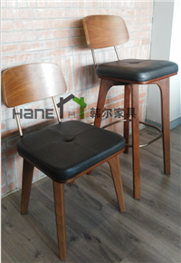 供应日式高吧椅 铜管吧椅 上海韩尔家具厂定制