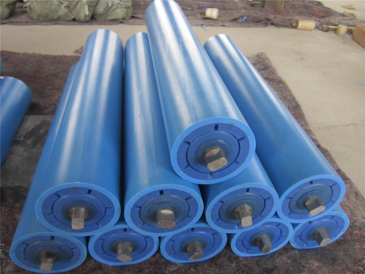 厂家供应超高分子量聚乙烯托辊 pe托辊