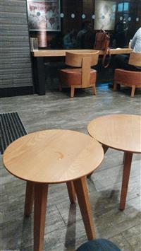 韩尔工厂直销 星巴克小实木桌子 星巴克咖啡家具定制 公司 上海韩