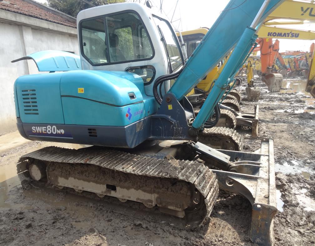 山河智能80挖掘机就是好,可以水下钻孔80米