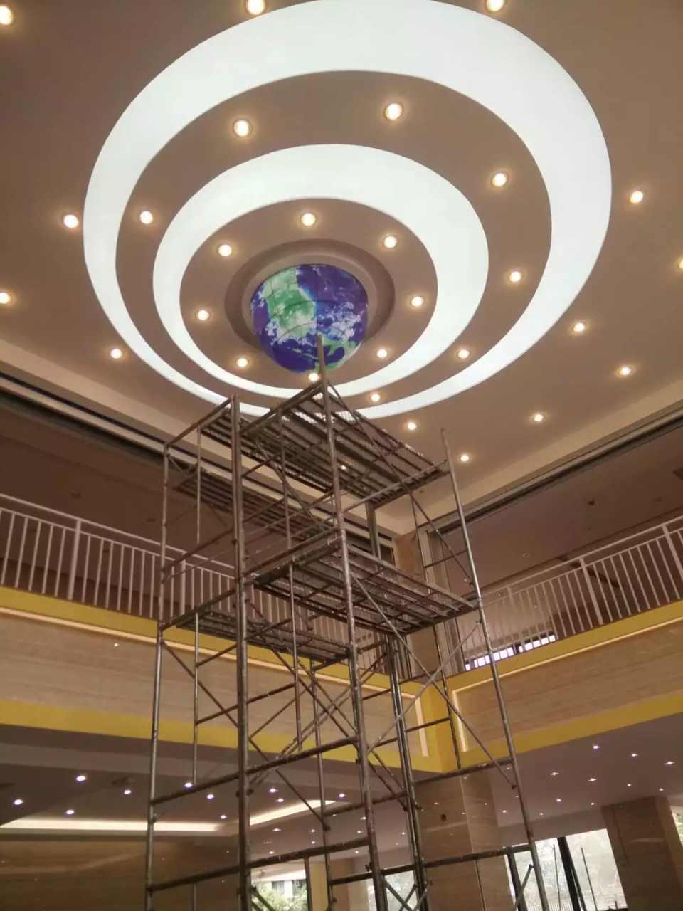 中山展厅软膜天花(中式天花板吊顶效果图)