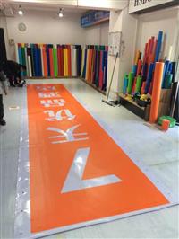 7天优品酒店灯箱贴膜招牌制作