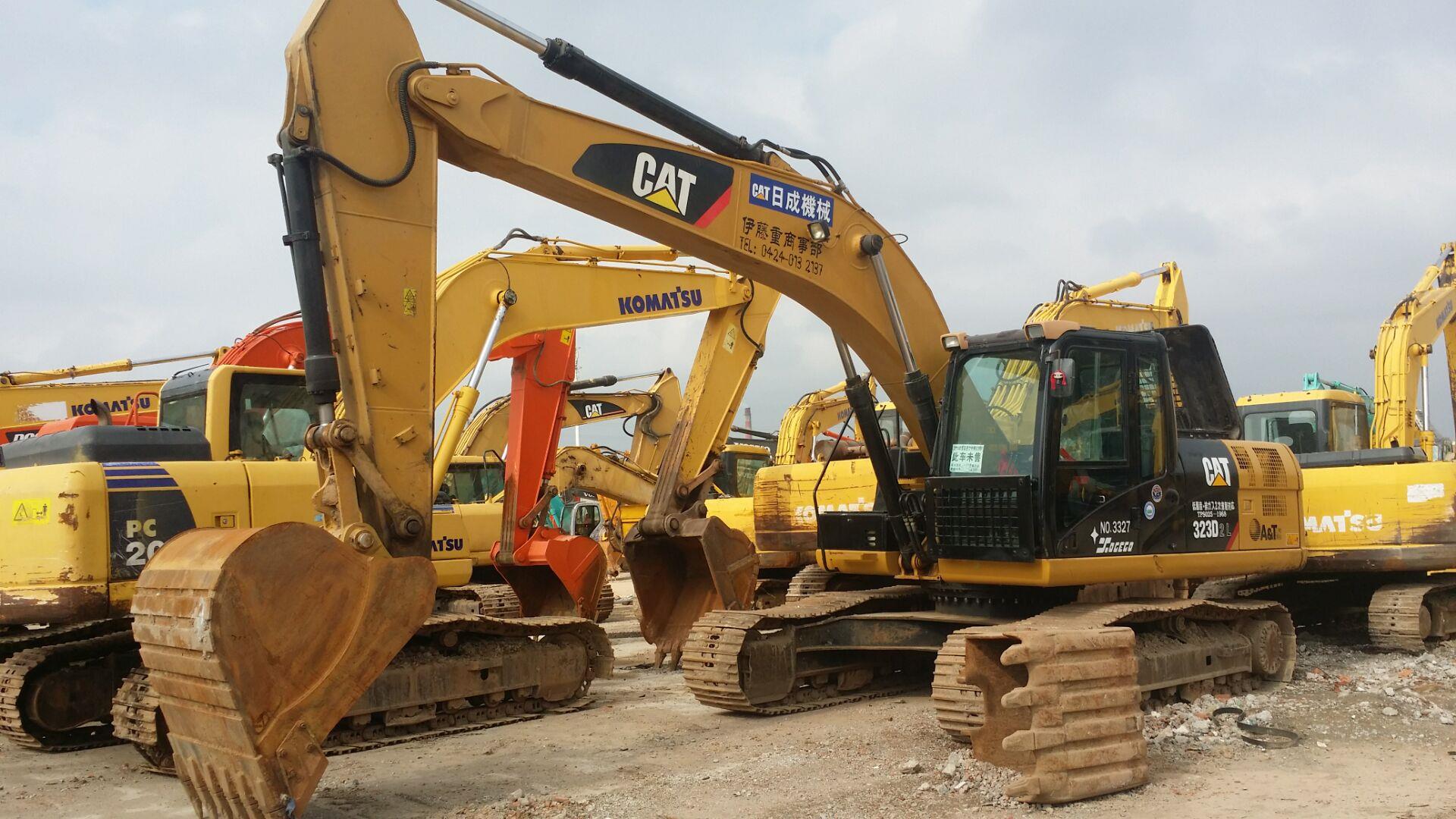 出售卡特323d二手精品挖掘机全国免费包送