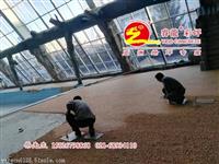 透水胶粘石路面施工，胶粘剂供应