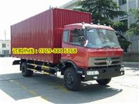 东风EQ5162XXYL型厢式运输车车辆具体配置及图片