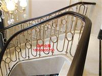 典雅华丽别墅楼梯护栏气质非凡屏风设计扶手订做