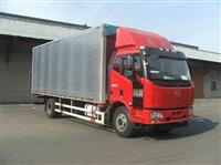 解放国五6米8飞翼车翼展车翼开启车价格