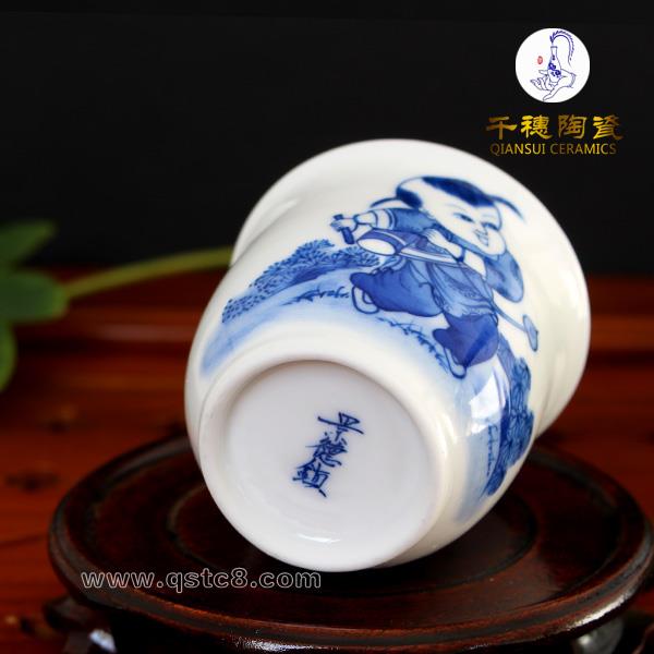 手绘陶瓷杯定做_景德镇手绘陶瓷杯批发厂家