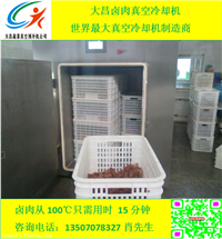 熟食真空速冷机，快餐盒饭真空速冷机