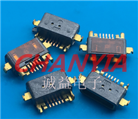 广州防水全塑micro-USB母座AB型方口沉板破板IP56-IP67级别新Q5