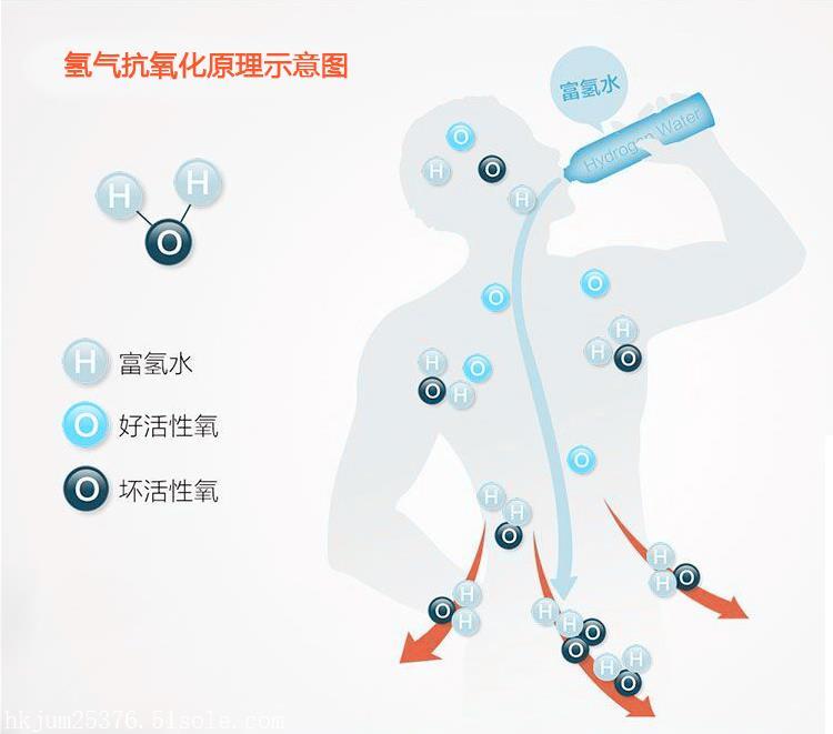 富氢水杯原理图片