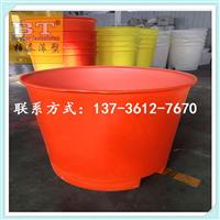 济宁500L叉车底打浆桶塑胶圆桶生产厂家