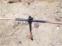 铜厚0.5mm连铸镀铜圆钢-铜厚1mm连铸铜包钢接地棒