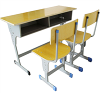 双人课桌椅销售